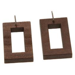 A Bottone In Legno Boho Tribale In Legno Marrone Tibetano Fa