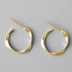 A Bottone In Oro 18k Fatti A Mano Per Donna Gioielli Vero Ar