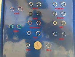 A Cerchio/cerchietto Finti Finto Molla Clip  + Misure/colori