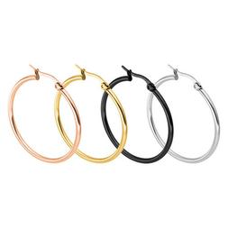 A Cerchio Cerchietto Grande Rotondo Argento Oro Argento Nero