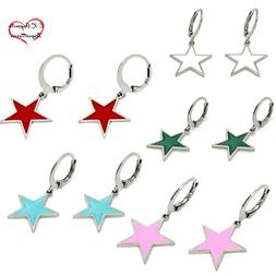 A Cerchio Con Stella Estivi Pendenti Colorati Da Donna Accia