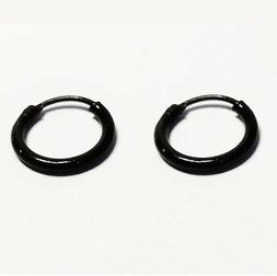 A Cerchio Diametro 9 Mm Uomo Donna Cerchietto Colore Nero + 