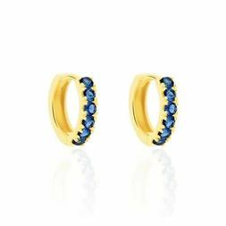 orecchini a cerchio donna piccoli con zirconi