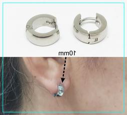 A Cerchio In Acciaio Cerchietto Pirata Uomo-donna 4x10mm
