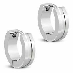 A Cerchio In Acciaio Chirurgico. Unisex.