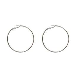 A Cerchio In Argento 925 Eleganti A Forma Di S Grandi