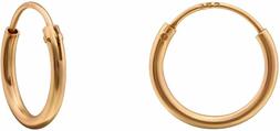 A Cerchio In Argento 925 Placcato Oro Rosa, Da Donna E...
