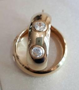 A Cerchio In Oro Giallo 750 18kt 1,1 Grammi