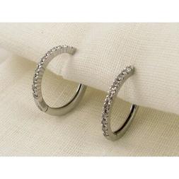 A Cerchio - Oro Bianco E Diamanti Ct 0,26  G-vs