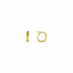 A Cerchio Piccoli Donna Bimba Oro Giallo Lisci Giornalieri S