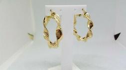 A Cerchio Torcion Grandi Con Greca Oro Giallo 18kt 750 6,2 G