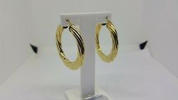 A Cerchio Torcion Grandi Dimensioni Oro Giallo 750 18kt 8,7 