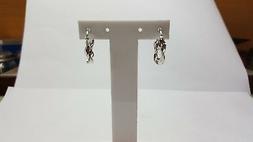 A Cerchio Torcion In Oro Bianco  750 18kt  1,2 Grammi