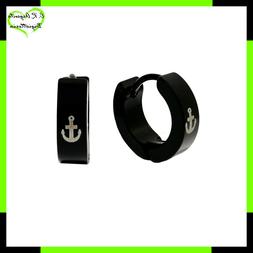 A Cerchio Uomo Donna Neri Piccoli Acciaio Spessi Acciaio Ino