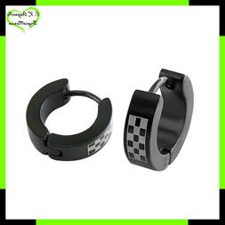 A Cerchio Uomo Piccoli Acciaio Donna Neri Spessi Acciaio Ino