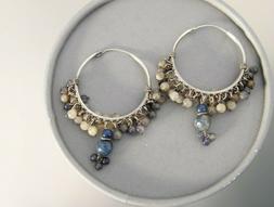 A Cerchio Vintage In Argento Con Pietre