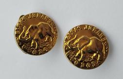 A Clip Con Elefante Coco Chanel Paris Elephant Clip-on Earri