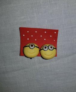 A Clip In Fimo Tema Minions Senza Nichel