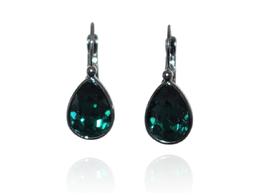 A Goccia - Cristallo Swarovski - Verde Smeraldo