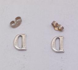 A Lobo Con Lettera - D - In Argento 925 - Iniziale - Alfabet