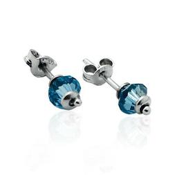 orecchini a lobo in argento 925 con