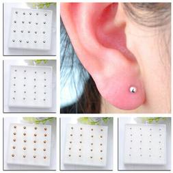 A Lobo Piccoli Rotondo Semplice 10 Paia Argento/rosa Glod Pe