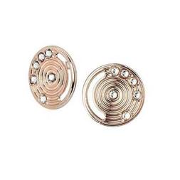 A Lobo Placcati Oro Rosa Di Ispirazione Maya E Swarovski Xor