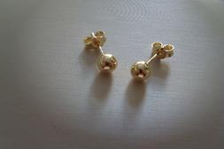 A Lobo Sfere Palline Oro Giallo 18 Kt Grammi 1,65 Cod. Acd4d