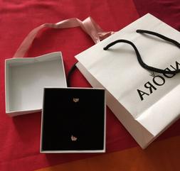 A Lobo Pandora Tiara Del Desiderio Earrings Oro Rosa Gioiell