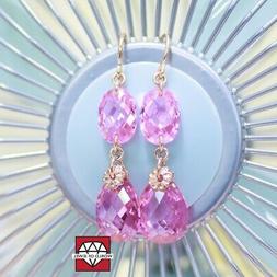 A Monachella Di Argento 925 Con Zirconi Ovali Sfaccettati E 