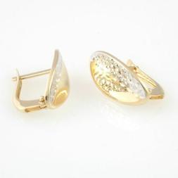 A Monachina In Oro Giallo Bianco 18 Kt Martellati 2.37 Gramm