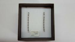 A Pendolo Oro Bianco 18kt 750 E Zirconi   2 Grammi