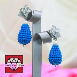 A Perno Di Argento 925 Con Zirconi E More Indiane Di Cristal