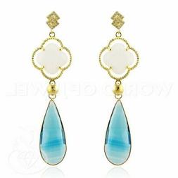 A Perno Di Argento 925 E Ottone Con Cristalli Cod:3541800000