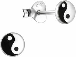 A Pressione Da Donna Gioielli Ying & Yang Disco...