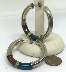 A Schiava In Argento Dorato E Smalto 2 Colori  Anni 70/80 Di