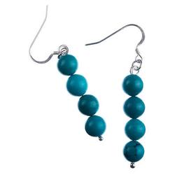 A Sfere Di Turchese 8mm E Argento 925