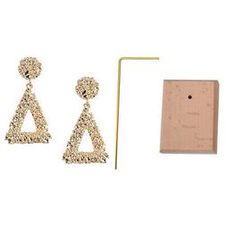 A Triangolo Geometrico Orecchini A Pendaglio Grandi Orecchin