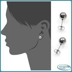 Acciaio Donna Inox Lobo A Pallina Con Sfera Piccoli Perno Da