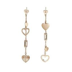 Brosway Acciaio Pendenti Con Cuori Chant Bah24  Pvd Oro Rosa