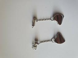 Morellato Acciaio Quasi Nuovi, Pendenti A Forma Di Cuore,lun