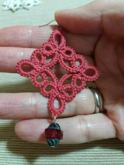 orecchini al chiacchierino con monachine in acciaio