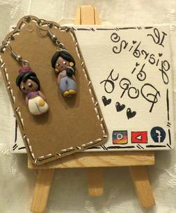 Aladdin E Jasmine Disney In Fimo - Prodotto Artigianale &deg;