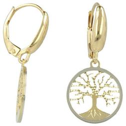 "albero Della Vita" In Oro Giallo E Bianco