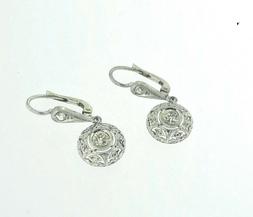 Antichi In Oro Bianco 18 Kt Con Diamanti Naturali