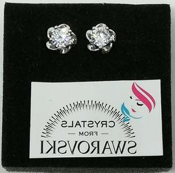 Argento 925 E Swarovski  Punto Luce Donna Ragazza