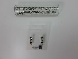 Argento-barretta-plexyglass/swarovski- Nero - O1608 - Plexyl