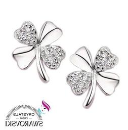 Punto Luce In Argento S925% E Cristalli Swarovski Veri Swora