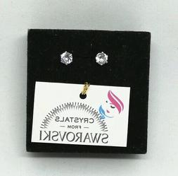 Argento Punto Luce Con Cristalli Swarovski Originali Uomo O 