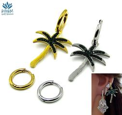 Asimmetrici Da Donna Cerchio Palma Cerchietti Acciaio Inox M